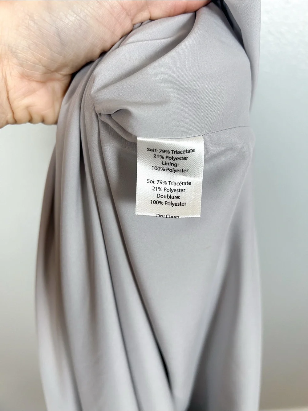 Milly Taryn Satin Halter Maxi Dress in Silver